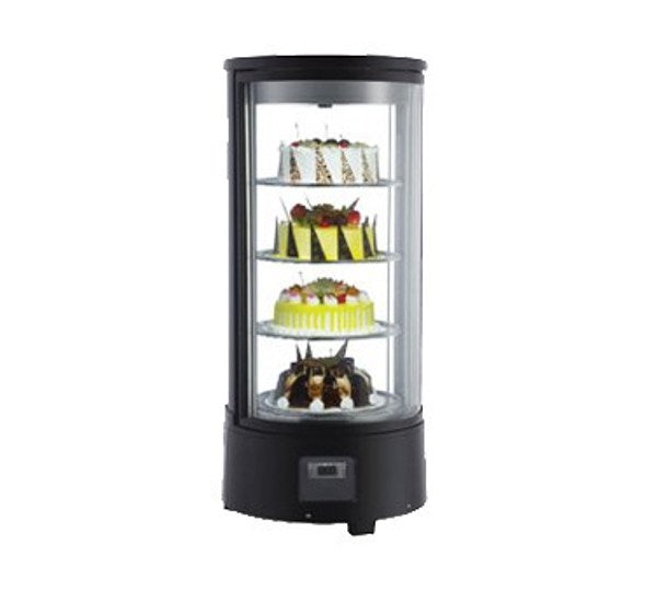 Omcan RS-CN-0072-R (39552) Countertop Rotating Refrigerated Display Case
