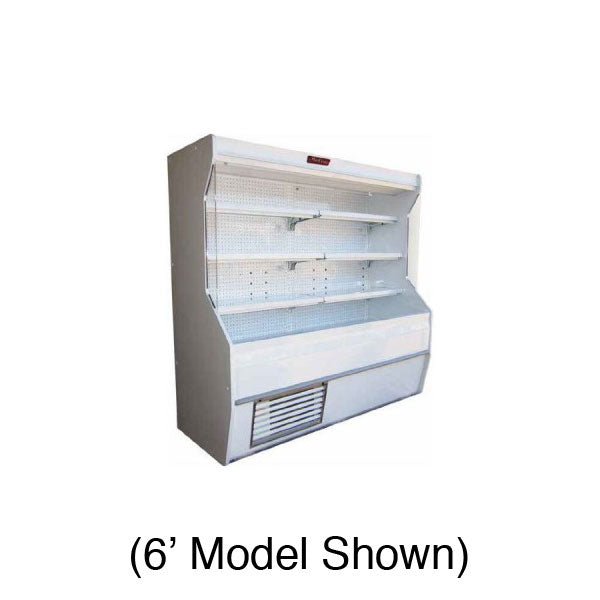Howard McCray SC-D32E-6-LED Dairy Open Refrigerator Case/Merchandiser 74"