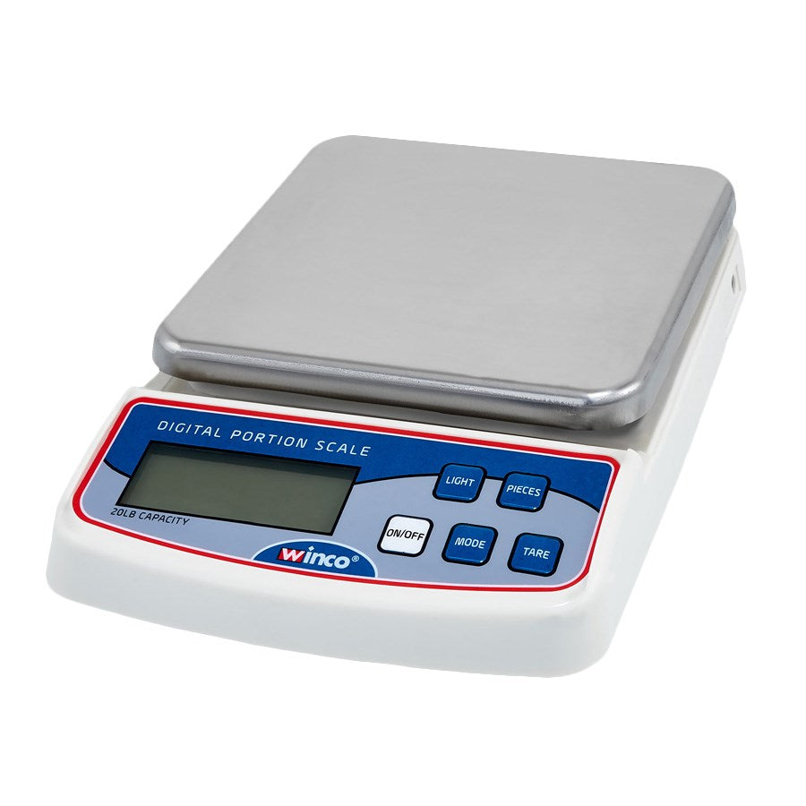 Winco SCAL-D22 22lb. Capacity Portion Control Scale