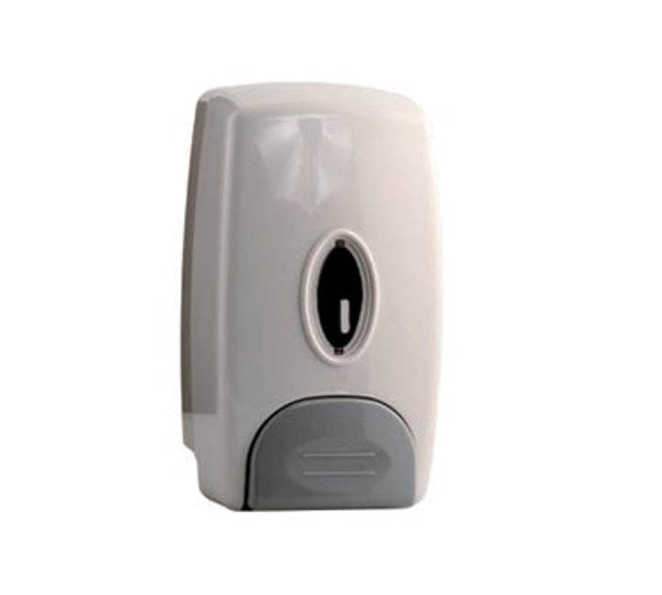 Winco SD-100 1 Liter Manual Soap Dispenser - White