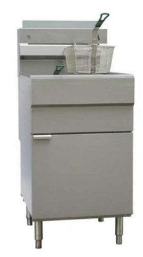 Sapphire Manufacturing  SE-FR50 Natural Gas Floor Model Fryer - 120,000 BTU