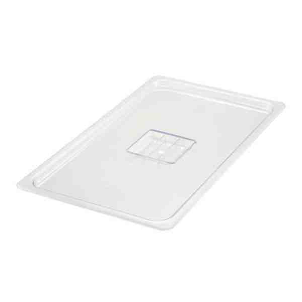 Winco SP7100S Food Pan Cover, Plastic 1/1-Size Solid 20.87" x 12-4/5" For Pan SP7102-SP7108