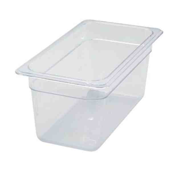 Winco SP7308 Food Pan, Plastic1/3-Size Pan 8" 12-4/5" x 6-15/16" x 7-7/8"