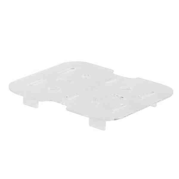 Winco SP76DS Food Pan Drain Tray, Plastic For 1/6-Size Pan SP7602 - SP7606