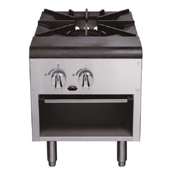 Dukers DCSPA1 18"W Natural Gas Stock Pot Range Single - 80,000 BTU - FREE SHIPPING!