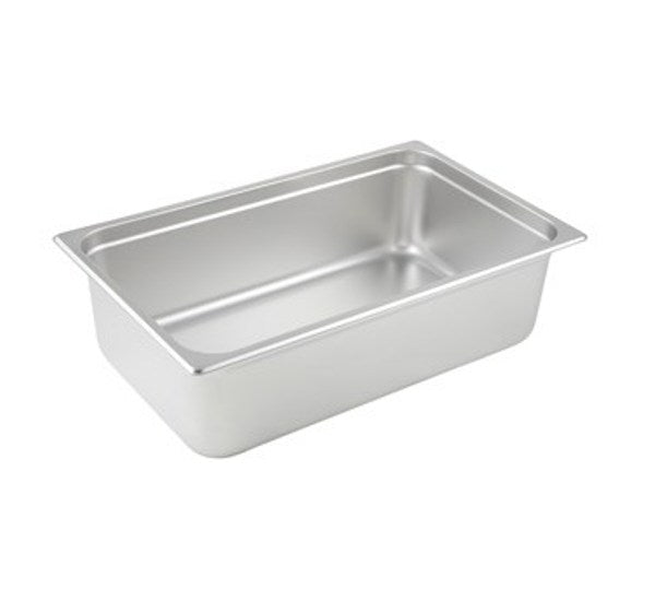 Winco SPJL-106  25 Gauge Full-Size 6" Deep Stainless Steel Anti-Jam Steam Table Pan