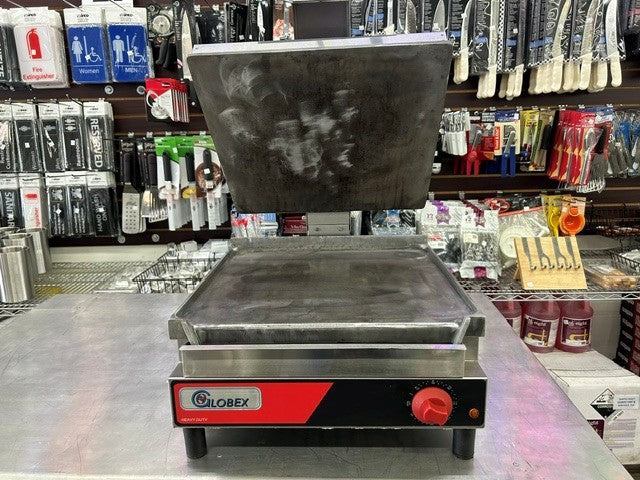 Globex SSGL-10163-7  Electric Flat Sandwich Grill (USED UNIT)