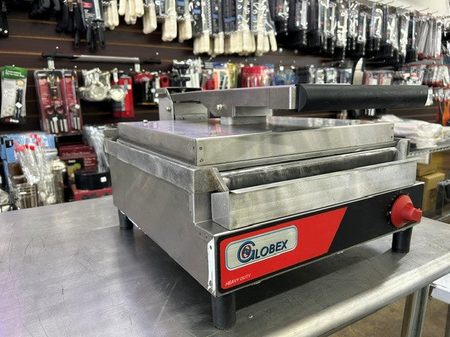Globex SSGL-10163-7  Electric Flat Sandwich Grill (USED UNIT)