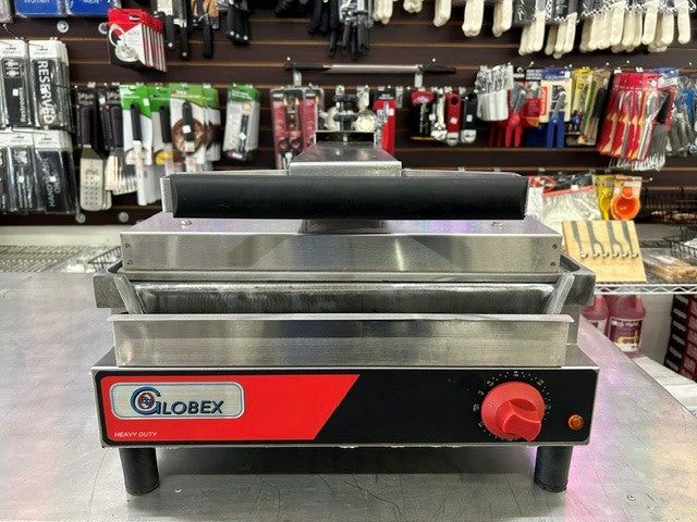 Globex SSGL-10163-7  Electric Flat Sandwich Grill (USED UNIT)