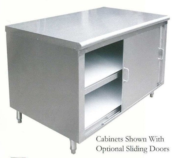 L&J ST-314-36 Stainless Steel Dish Cabinet - 14" x 36"