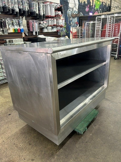 L&J ST-330-48 Stainless Steel Dish Cabinet - 30" x 48" (USED UNIT)