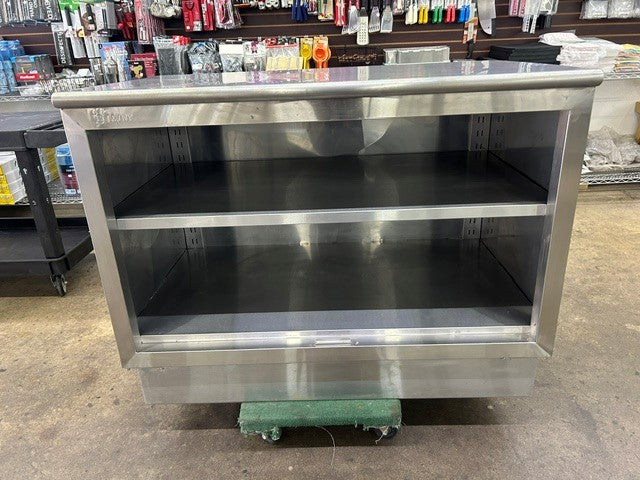 L&J ST-330-48 Stainless Steel Dish Cabinet - 30" x 48" (USED UNIT)
