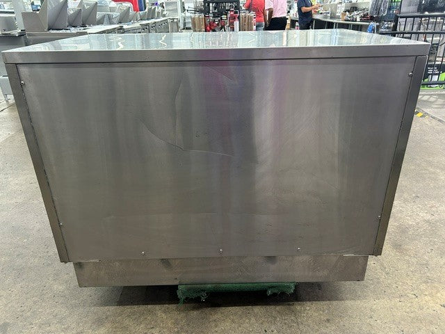 L&J ST-330-48 Stainless Steel Dish Cabinet - 30" x 48" (USED UNIT)