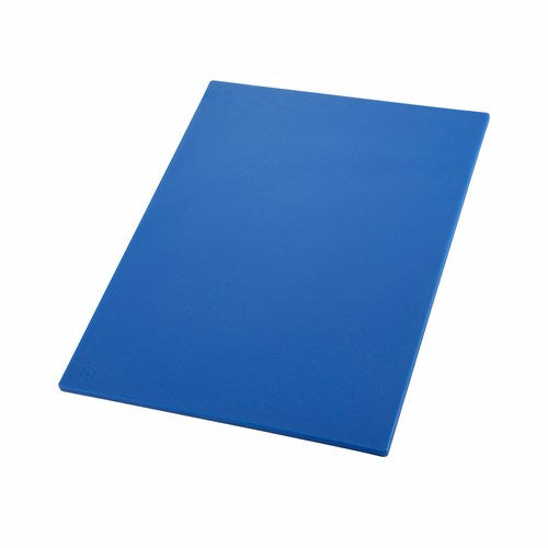 Winco CBBU-1520 Blue, Rectangular Cutting Board, 15" x 20" x 1/2"