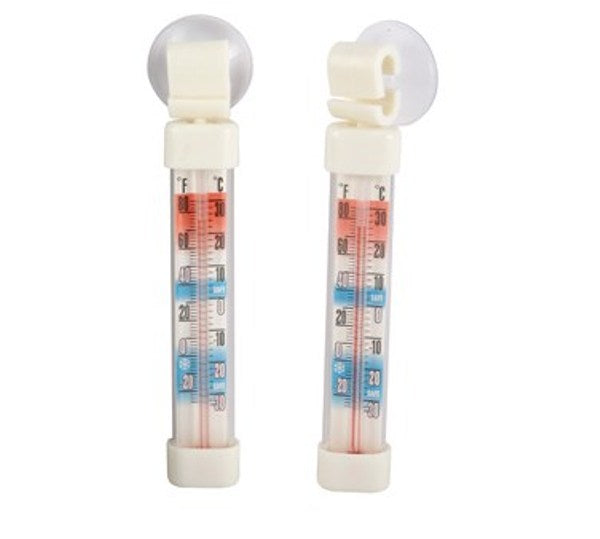 Winco TMT-RF1  1 Pack 2-7/8" x 5/8" Refrigerator/Freezer Tube Style Thermometer