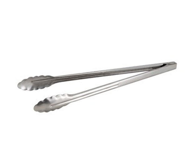 Winco UT-16HT 16" Stainless Steel Utility Tong