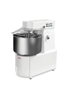 Ampto AMA030M 30lb Flour Capacity 2 Speed Spiral Dough Mixer - 220V 1PH