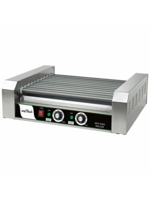 Winco EHDG-11R 30 Capacity Hot Dog Roller Grill - 11 Rollers 110V