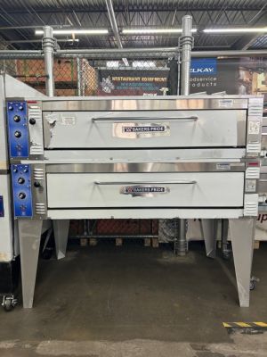 Bakers Pride EP-2-8-5736 Double Super Deck Electric Pizza Oven 208V 3 Phase (DEMO UNIT)