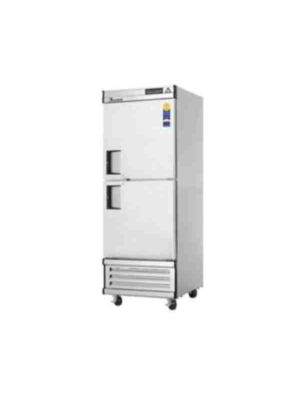 Everest EBWRH2 Half Solid Door Upright Reach-In Refrigerator Bottom Mounted Condensing Unit  FREE SHIPPING W/O LIFTGATE