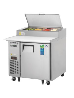 Everest EPPR1 Single Door Side-Mount Pizza Prep Table 35.5"   FREE SHIPPING W/O LIFTGATE