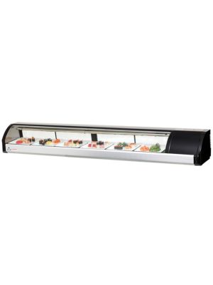 Everest ESC83R Countertop Refrigerated Sushi Display Case 82.75"  FREE SHIPPING W/O LIFTGATE