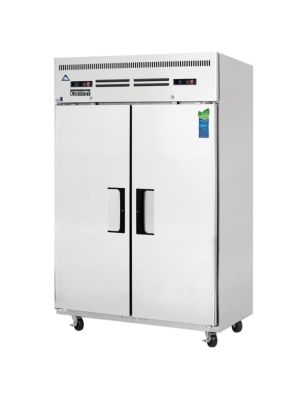 Everest ESRF2A Dual Solid Door Upright Reach-In Refrigerator & Freezer Combo 49.75"  FREE SHIPPING W/O LIFTGATE