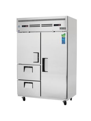 Everest ESRF2D2 Four Solid Door Upright Freezer / Refrigerator 49.75"   FREE SHIPPING W/O LIFTGATE
