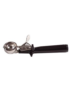 Winco ICOP-30 Deluxe Ice Cream Disher with Black Handle, Size 30