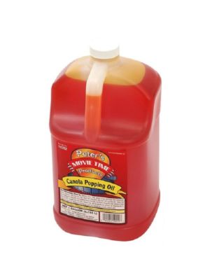 Winco 40012 Benchmark One Gallon Can of Canola Popping Oil