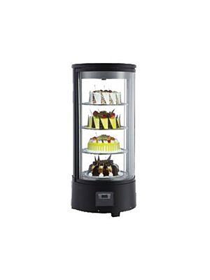 Omcan RS-CN-0072-R (39552) Countertop Rotating Refrigerated Display Case