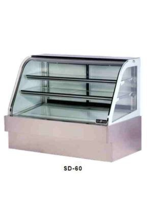 Spartan SD-60 Five (5) Ft. Curved Glass Refrigerated Deli Case