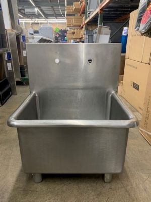 HEAVY DUTY SINK, One Compartment  20"W x 15"D (USED) 