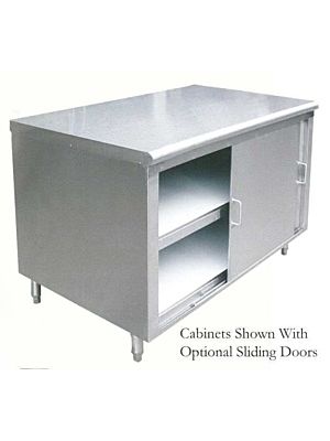 L&J ST-318-120 Stainless Steel Dish Cabinet - 18" x 120"