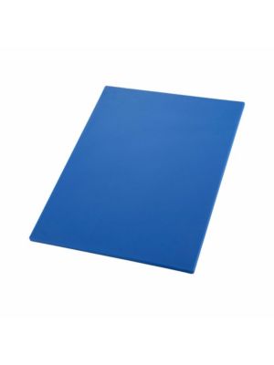 Omcan 41203 Blue, Rectangular Cutting Board, 15" x 20" x 1/2"