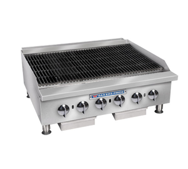 Wolf C60SS-6B24GBN 60 NG Range w/ 24 Griddle/Broiler 