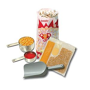 Winco 45004 Benchmark Popcorn Starter Kit for 4oz. Poppers