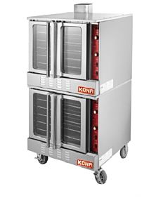 KONA NJGCO-2 NG Double Deck Convection Oven - Natural Gas